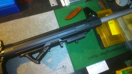Hola, estoy pensando en comprar un AR15 de 20'. En armería fiol tienen el sabre defence xr15 benchrest. 50