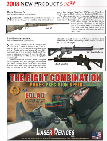 Hola, estoy pensando en comprar un AR15 de 20'. En armería fiol tienen el sabre defence xr15 benchrest. 90