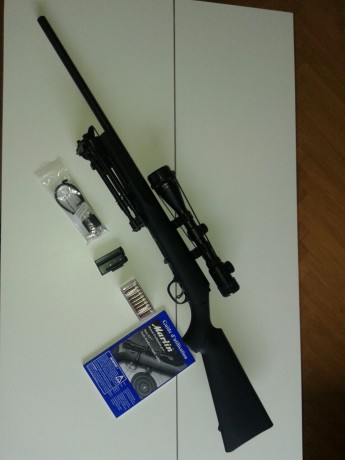Hola compañeros!!! Muy a pesar mio vendo este magnifico rifle para Tiro de precision. Lo vendo por que 01