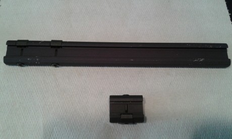 Vendo extensión Anschutz de Bench Rest de 20 cm. Para carabinas Anschutz a partir del modelo 1907. Está 01