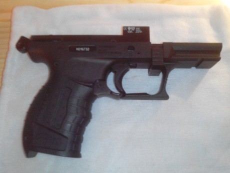 Vendo pistola Walther P22 Target.  Arma impecable , la vendo por cambio de modalidad, de precisión a Ipsc.
La 21