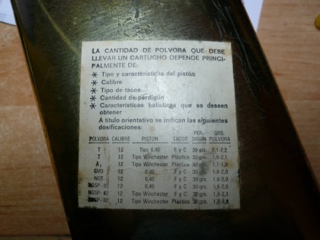   Hola
Hace unos años me regalaron esta lata de 500 gm. de pólvora NGSP-82.
Según las fotos que os adjunto 00