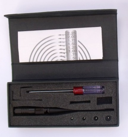 Únicamente se vende en Madrid colimador laser universal bore sighter modelo VR14 está nuevo
Precio 35 00