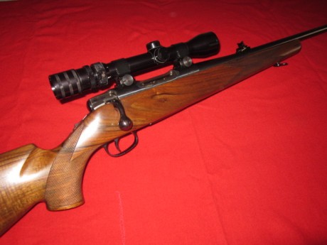 Vendo o cambio por semiautomático, Carl Gustav modelo 3000 en calibre 222 Remington, muy buen estado, 02