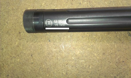 Se VENDE este magnífico UPPER para AR15 en calibre 6.8 SPC, con un cañón BERGARA de 18" de largo, 21