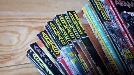 Vendo Revistas Armas y Armas y municiones,
están en perfecto estado.  Son aproximadamente el triple o 00