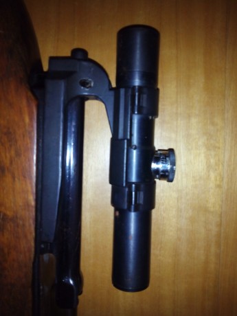 Vendo visor pu con montura para los railes de los tokarev svt40. Esta en perfectas condiciones. Muy dificil 01