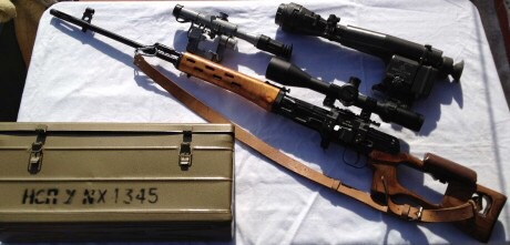 Vendo Dragunov Ruso fabricado en 1989.
Todas las piezas mismo marcaje. Visor nocturno original, bipode, 01