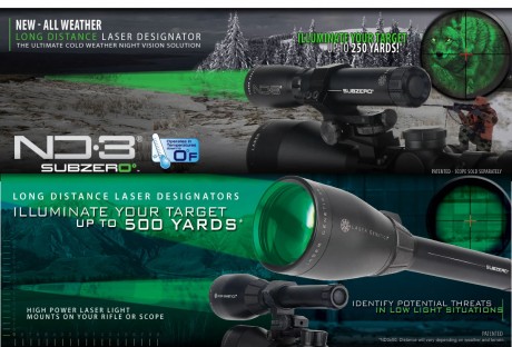 Vendo linternas LASER GENETICS ND3 SUBZERO perfectas para esperas y tiros largos en la noche, invisible 02