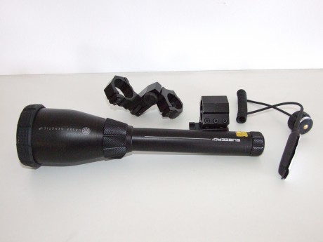 Vendo linternas LASER GENETICS ND3 SUBZERO perfectas para esperas y tiros largos en la noche, invisible 01