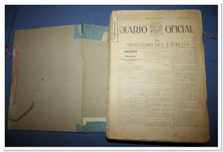 Dispongo de los Diarios Oficiales del Ejercito correspondientes al segundo trimestre de 1941. En total 01