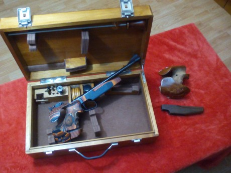 Vendo Toz 35, o la cambio por una pistola aire 10 metros.
Calibre 22 LR, para la modalidad Olimpica de 02