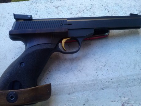 Hola pongo en venta esa pistola,  calibre 22  en perfecto estado, con un cargador y maletin de transporte 02