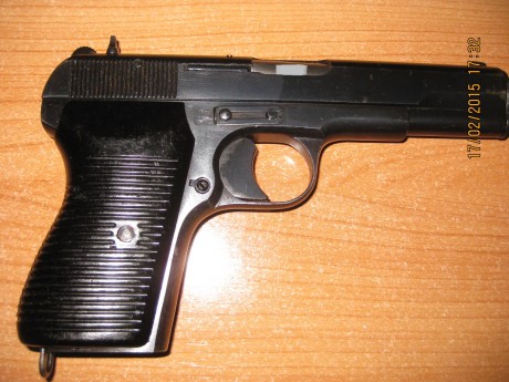 Tokarev del 9mm, con 2 cargadores originales, admite cargadores de la tokarev 7, 62x25, funda cuero replica 80