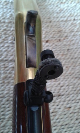 Hola compañeros,

Vendo mi Uberti 1866 Yellowboy modelo Sporting de cañón octogonal de 24 1/4" y 11