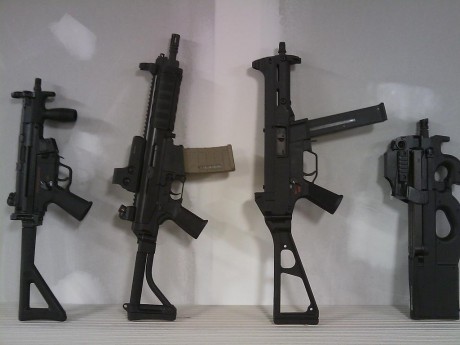 Se pueden disparar decentemente, o lo dejamos para distancias mas propia de pistola... ??? 80
