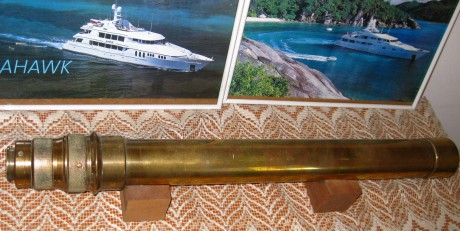 Vendo telescopio del cañon de artilleria de costa de 381mm que formaba parte de la bateria que defendia 00