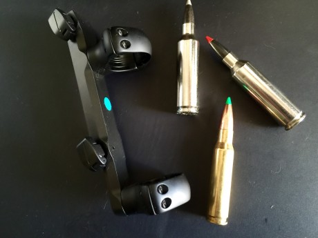 Montura para Blaser ( válidas para R/ 93 - R/8 - K-95 ) anillas de 1 pulgada (26 ) totalmente nuevas-300€. 11