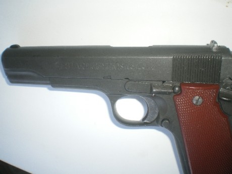Vendo pistola Star de 9mm largo modelo A guiada en F la pistola como se puede ver en las fotos esta perfecta 12