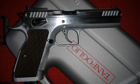 VENDO PISTOLA TANFOGLIO STOCK II ( Cañon pesado)
.Con todas las piezas  XTREME
(Disparador, martillo , 01