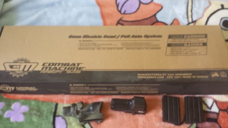 Pongo a la venta una de mis réplicas más preciadas se trata de una m4 de g&g viene de casa con casquillos 20