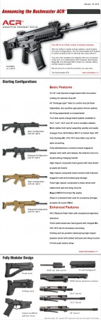 https://www.bushmaster.com/acr_update.asp

Segun BUSHMASTER durante el primer semestre de este año 2010 40