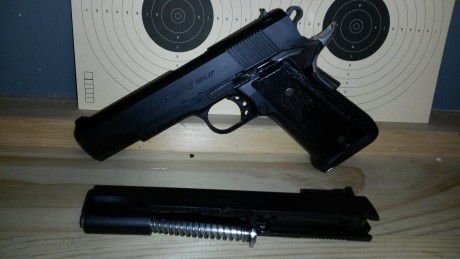 Buenas, vendo Llama max II en calibre 45 y 9mm, con dos cargadores por calibre, por no darla uso y ocupar 02