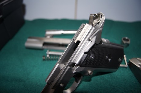 Pongo a la venta esta magnifica pistola 1911, estupenda de aspecto y perfecta de uso. Unico dueño. Ideal 10