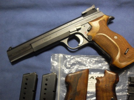 CERRAR VENDIDA  Sig P210 6" cal.9mm Heavy frame  , FABRICADA EN SUIZA.
 
Sin hacer el rodaje, esta 00