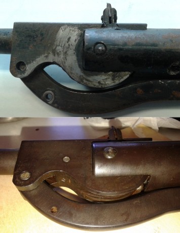 Buenos días.

Estoy con la labor de rehabilitar la carabina del 4,5 que tengo desde hace... buffff... 131