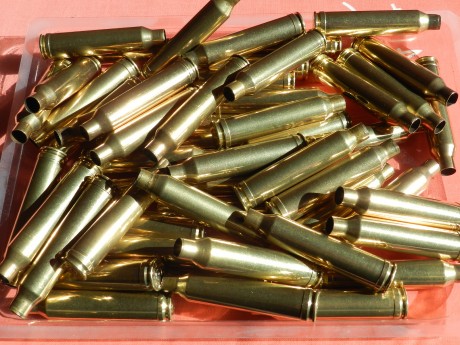 Se venden bolsas de 50 vainas para recarga (un sólo uso) para 7mm Rem Mag y 300 Win Mag.
Limpias tal y 00