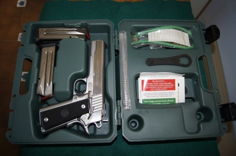 Pongo a la venta esta magnifica pistola 1911, estupenda de aspecto y perfecta de uso. Unico dueño. Ideal 92