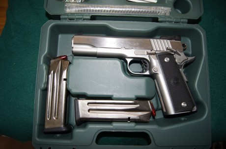 Pongo a la venta esta magnifica pistola 1911, estupenda de aspecto y perfecta de uso. Unico dueño. Ideal 91