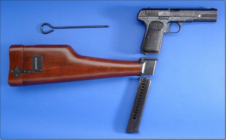 Hace unos días encontré por casualidad en una web extranjera un arma a la venta que hacía muchos años 41