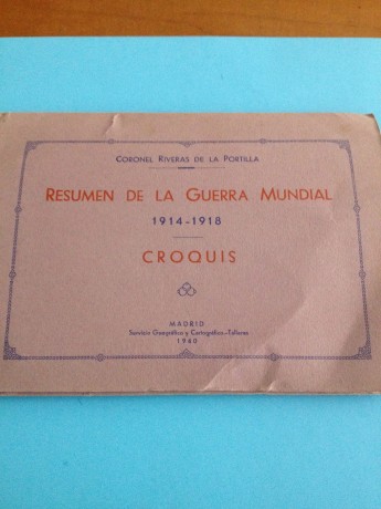 Vendo, en ESTADO IMPECABLE:  Sin rotos ,  ni pegados , en carpeta y láminas.

"RESUMEN DE LA GUERRA 00