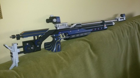 :1300 ENVIO INCLUIDO. o 1500 con traje de tiro detallado abajo p700 blue en perfecto estado recien revisada 00