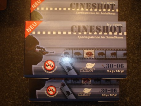 Vendo más de 300 vainas del calibre .30-06 de la marca RWS.-DAG.-Cineshot con un solo tiro, cuello y hombro 20