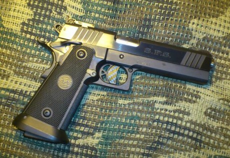 Vendo pistola SPS Pantera 2014 en 9mm pb. Alta capacidad y polímero.
Impecable como nueva, solo ha disparado 02