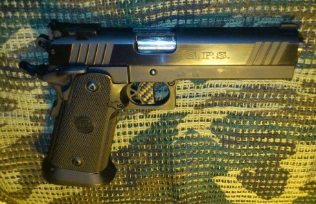 Vendo pistola SPS Pantera 2014 en 9mm pb. Alta capacidad y polímero.
Impecable como nueva, solo ha disparado 01