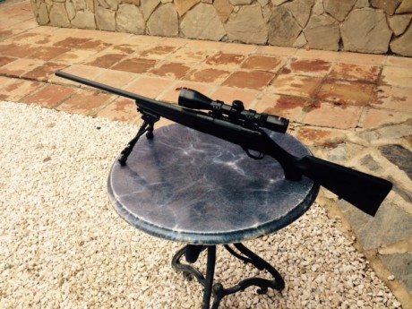 Hola Companeros,
pongo a la venta mi rifle HAENEL J 10 Varmint cal. .308 de alta precisión.Canon semi 10