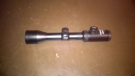 Vendo visor shilva 1,5-6x44 iluminado cruz interior gruesa,con alguna señal típica de las anillas pero 02