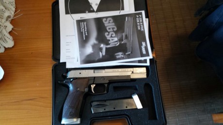   +++++++VENDIDA+++++Vendo SIG Sauer P226 X-Six Lightweight (ligera )  9PB en Madrid Sur.
-2 cargadores 02