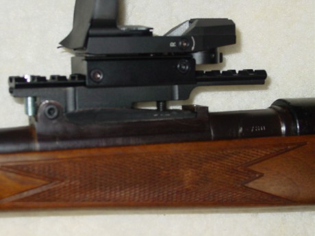 Vendo mi rifle máuser, modelo Coruña, año de fabricación 1948, en perfecto estado de uso y funcionamiento. 01