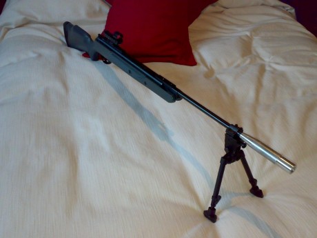  Bueno pues como prometí a Bizcocho, he cogido  la bocacha de la Cometa Compact  y la he montado en la 90