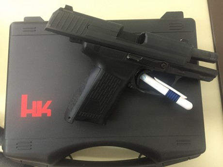 Hola vendo pistola heckler & koch p2000, calibre 9mmp, capacidad 13+1, 2-3 cargadores (a negociar) 00