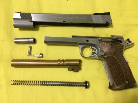 Hola vendo varias armas por dejar el tiro por temas de trabajo

Infinity Scepter 6" 9mm =1600€
tres 31