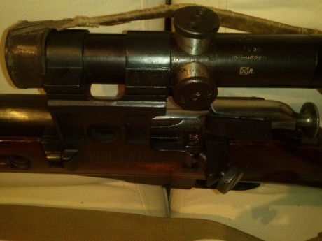 Reservados los tres

Vendo Mosin Nagant sniper numeracion coincidente, punzones en rifle y visor original 170