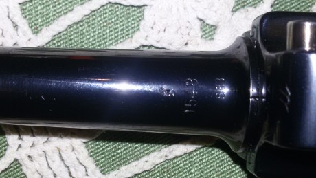 Recientemente he aquirido esta luger byf 41, está repavonada pero de manera impecable respetando todos 50