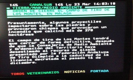 Hola acabo de ver en el teletesto esta noticia y me parece muy mala para los compañeros de Málaga 00