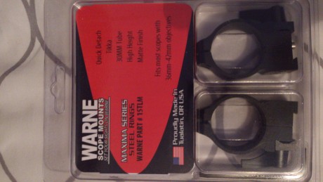Vendo monturas warne para tikka sin sacar de su embalaje totalmente nuevas!!!

110eur + portes

VENDIDAS 01